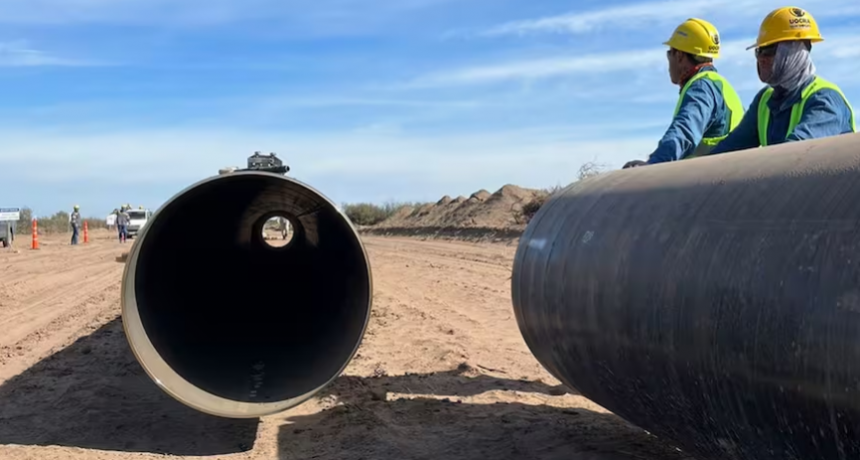 Este fin de semana colocar&aacute;n las tuber&iacute;as del Gasoducto Gran Santa Fe