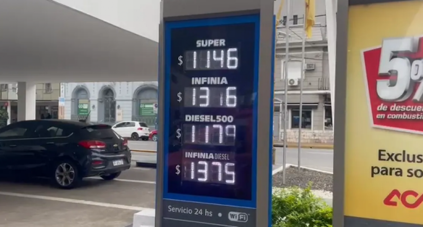 Nuevo aumento de las naftas en Santa Fe: as&iacute; quedaron los precios del combustible en la ciudad