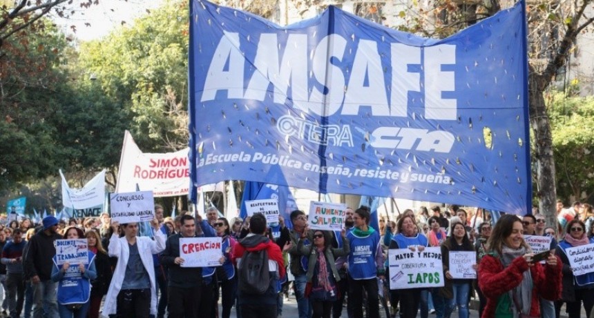 Los docentes p&uacute;blicos de la provincia realizar&aacute;n un paro el jueves contra la Reforma Previsional