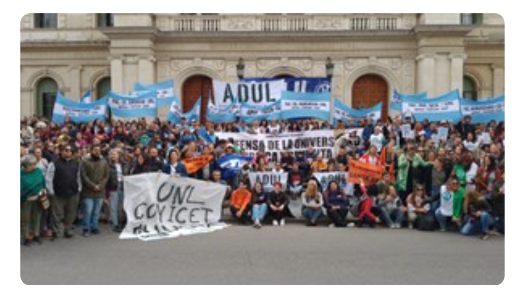 La UNL adherir&aacute; a la marcha convocada para el 02 de octubre