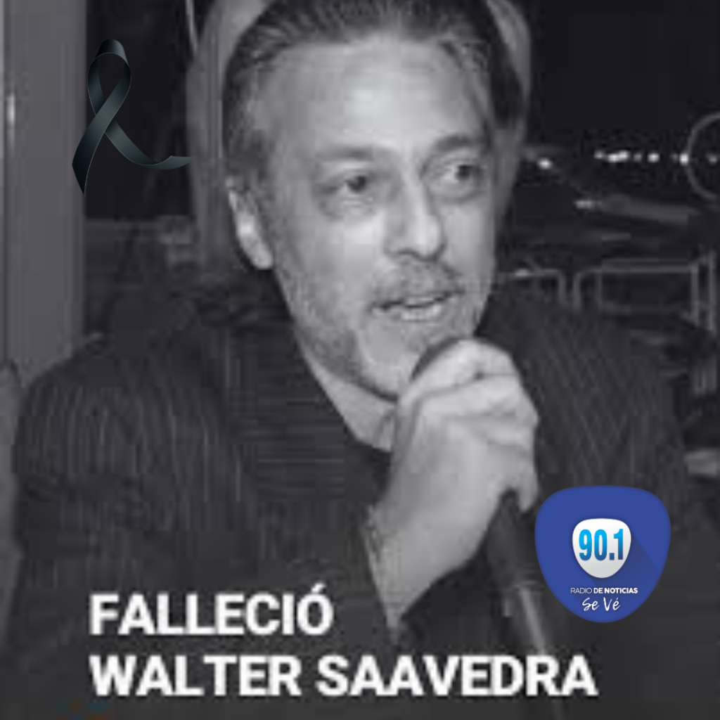 Dolor en el periodismo: murió el emblemático relator de fútbol Walter Saavedra