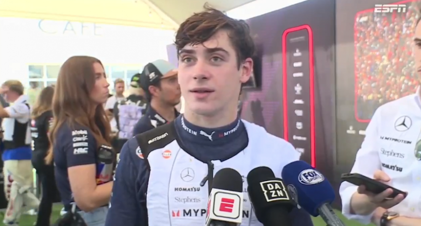 El fastidio de Franco Colapinto con Alpine y Gasly, tras su mejor carrera del a&ntilde;o: "La c... de la lora"