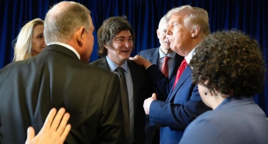Tras reunirse con Milei, Trump asegur&oacute; : Tiene mi total respaldo para la reelecci&oacute;n