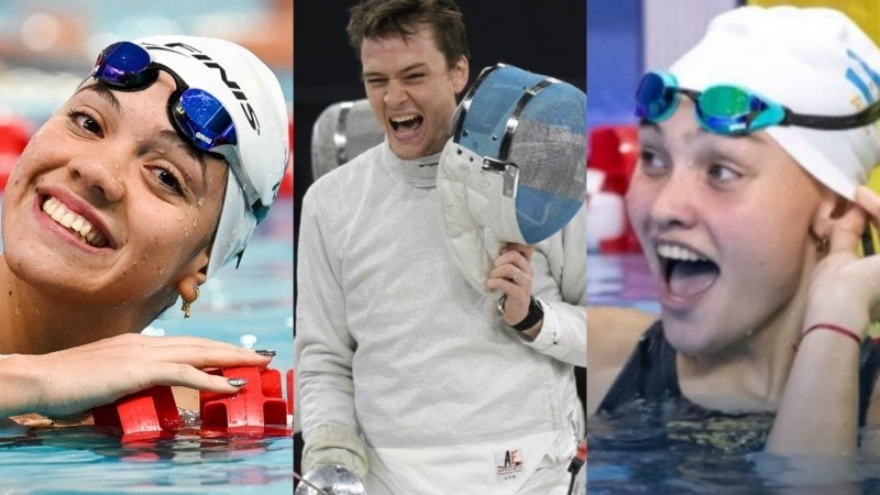 Argentina logr&oacute; 11 medallas en el primer d&iacute;a de los Juegos Suramericanos: oros en esgrima, nataci&oacute;n y un rosarino de bronce