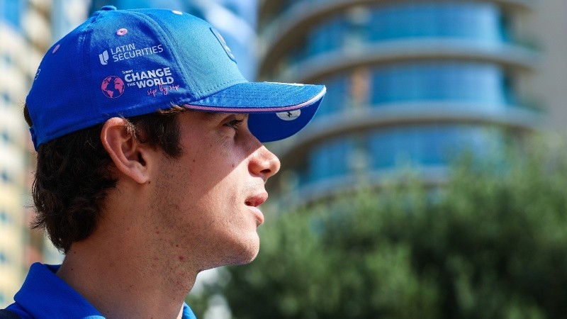 Colapinto en la F&oacute;rmula 1: comenz&oacute; la actividad en el Gran Premio de Azerbaiy&aacute;n