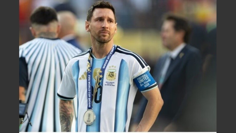 Se agotaron las entradas para la despedida de Messi con la Selecci&oacute;n