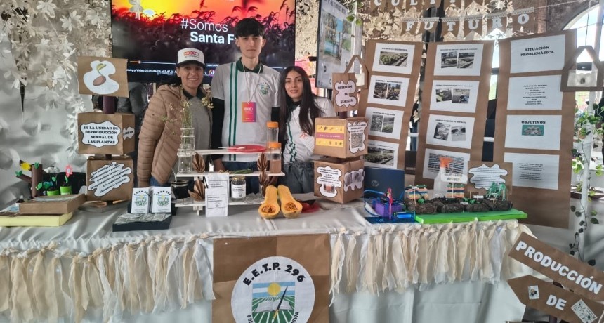 Escuelas agrot&eacute;cnicas mostraron en la Feria de Proyectos el impacto de 