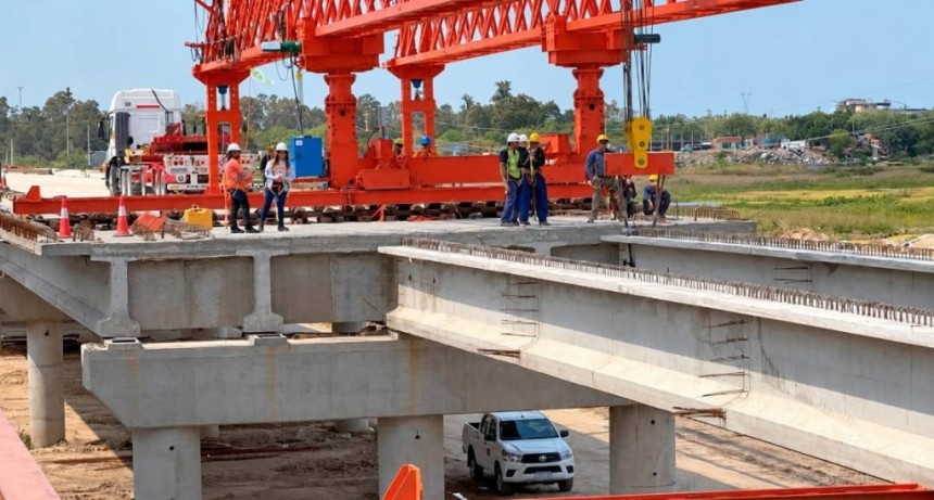 Puente Carretero: planean inaugurar la nueva traza en el primer semestre del 2027