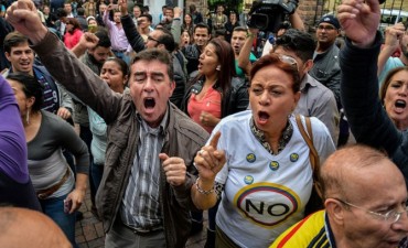 Una Colombia dividida dice 'No' al acuerdo