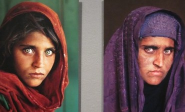 Pakist&aacute;n detuvo a la ni&ntilde;a de los ojos verdes afgana 