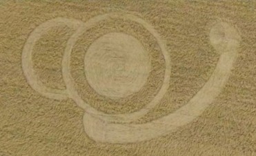 video  Extraterrestres en Santa Fe -Extra&ntilde;o dibujo en un campo de Malabrigo