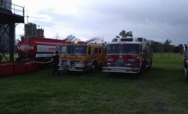 Bomberos voluntarios le salvaron la vida a un beb&eacute; en el Parque Federal