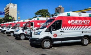Se incorporaron 25 ambulancias de alta complejidad al Sistema Integrado de Emergencias Sanitarias