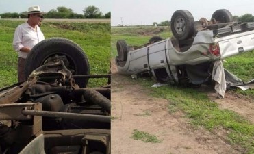 El Chaque&ntilde;o Palavecino rescat&oacute; v&iacute;ctimas de un accidente en la ruta 34