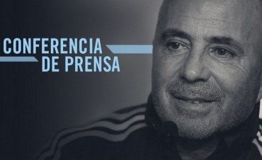 Sampaoli dará una conferencia de prensa