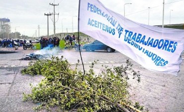 Anunciaron un paro de aceiteros por tiempo indeterminado 