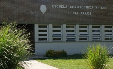 Robaron en la escuela Luc&iacute;a Ar&aacute;oz