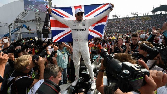 Hamilton, campe&oacute;n de la F&oacute;rmula 1 por cuarta vez