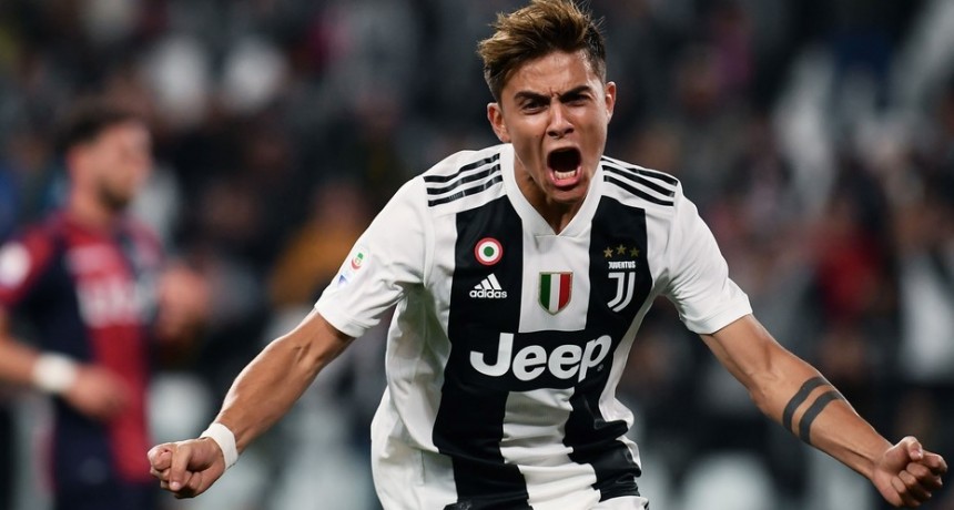 Dybala marcó los tres goles del triunfo de la Juventus