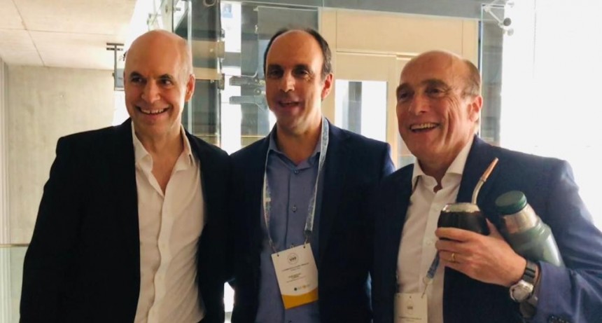 José Corral acompañó a Horacio Rodríguez Larreta en la apertura del Urban 20
