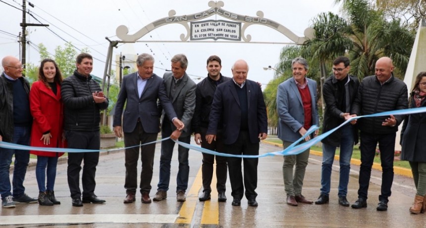 Lifschitz inaugur&oacute; la repavimentaci&oacute;n de la Ruta Provincial N&deg; 6