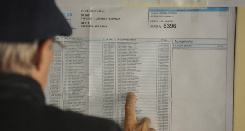Vot&oacute; m&aacute;s del 80% del padr&oacute;n nacional