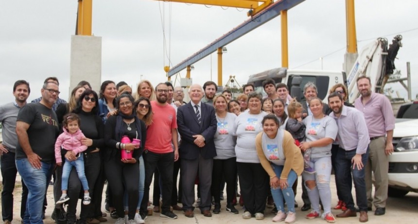 Lifschitz supervis&oacute; las obras en la estaci&oacute;n de bombeo 0 