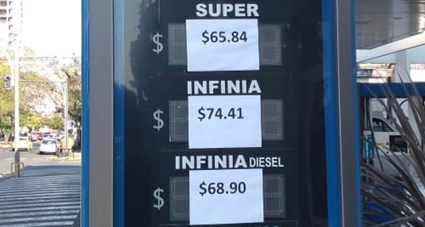 Subieron un 3,5% los combustibles de YPF en todo el pa&iacute;s