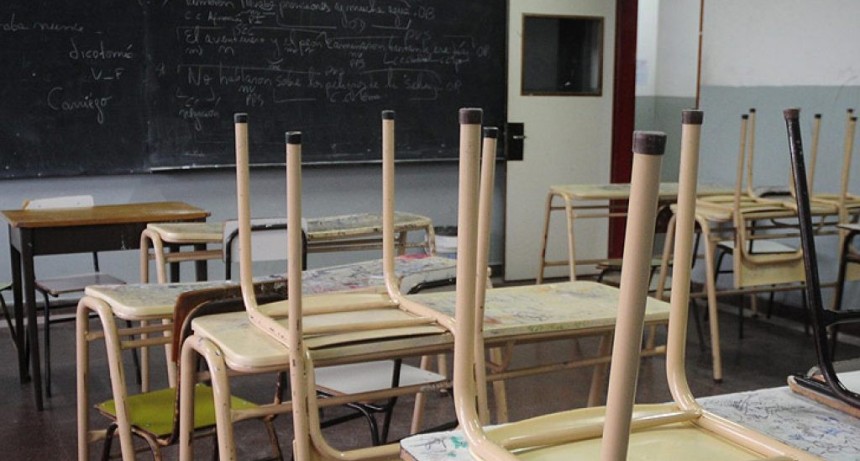 Primera jornada de paro docente en la provincia