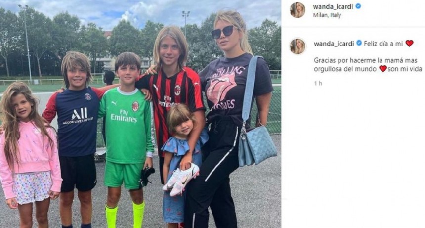 La foto que compartió Wanda Nara tras su separación con Icardi