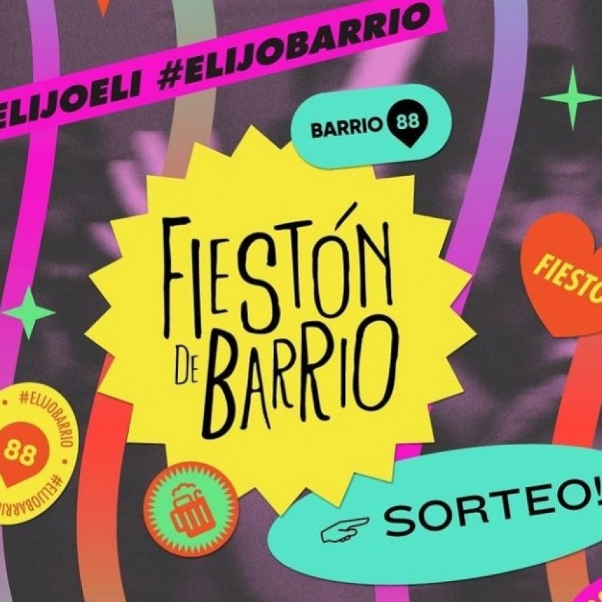 Vuelve el Fiest&oacute;n de Barrio 88