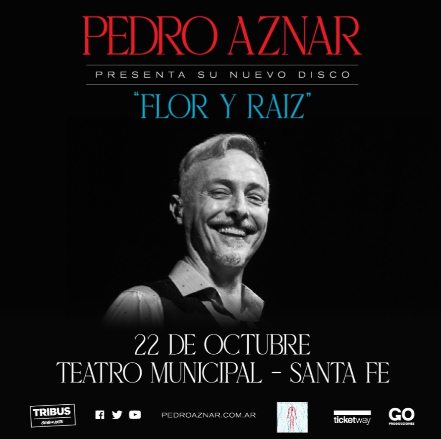 Pedro Aznar presenta "Flor y Ra&iacute;z" en Santa Fe, una joya de canciones latinoamericanas