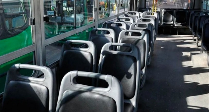 La UTA puso en marcha el paro de colectivos en el interior