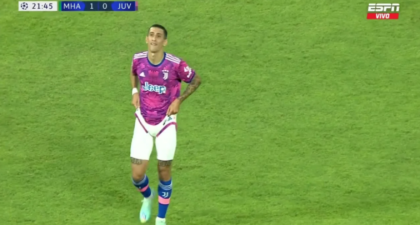 Di Mar&iacute;a sali&oacute; lesionado y suma otro dolor de cabeza a Scaloni