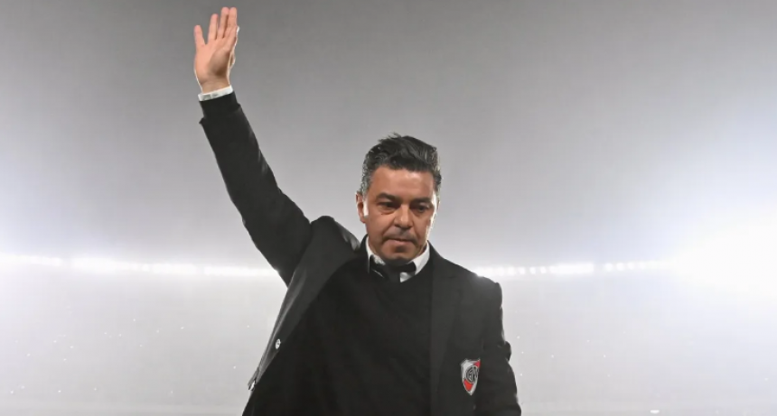 Marcelo Gallardo, emocionado: Jam&aacute;s en mi vida so&ntilde;&eacute; con vivir algo as&iacute;