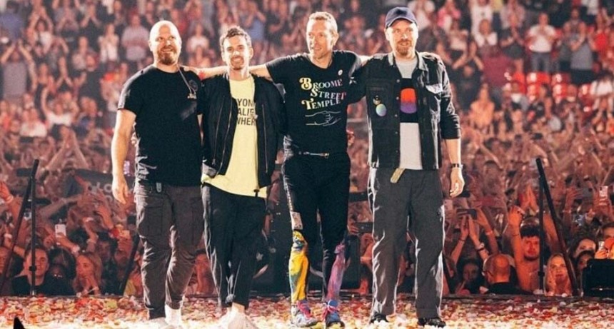 Coldplay llev&oacute; a River la m&uacute;sica que todos sus fan&aacute;ticos fueron a buscar