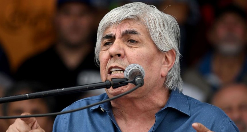 Hugo Moyano: Si no dan el aumento, el lunes arrancamos el paro