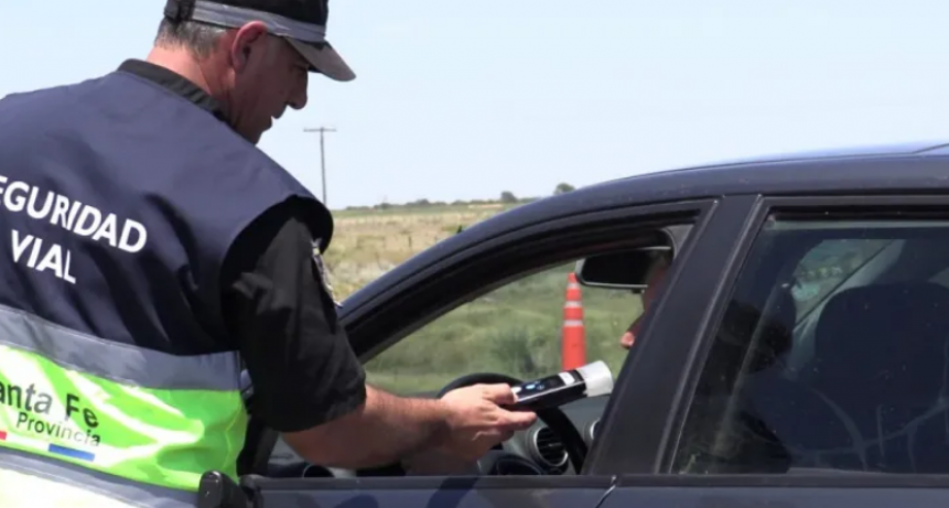 Crecieron un 1.300% los controles de alcoholemia en rutas santafesinas