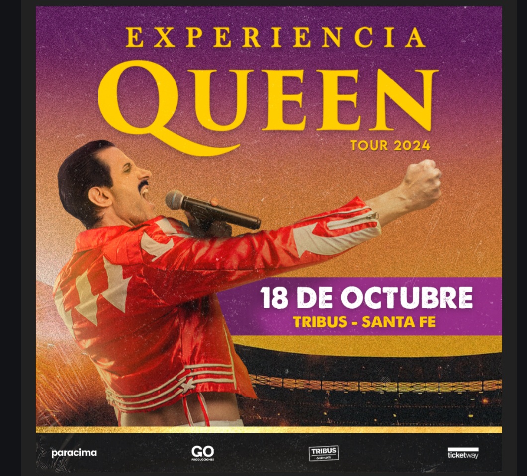 Experiencia Queen llega a Santa Fe con toda la mafia de Queen 