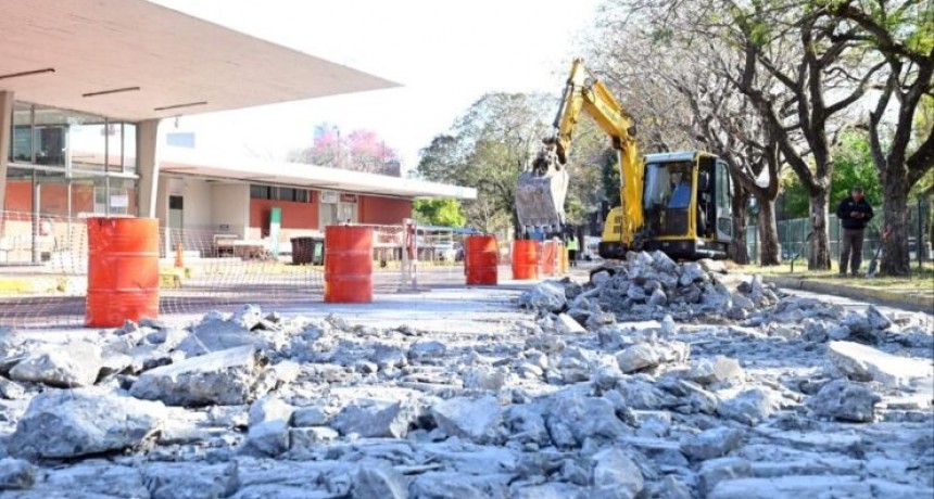 Los trabajos en la calle interna de la Terminal estar&iacute;an terminados antes de la temporada alta