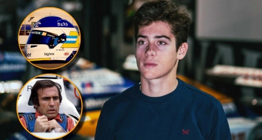 Franco Colapinto homenajear&aacute; al hist&oacute;rico automovilista santafesino Lole Reutemann en los GP de M&eacute;xico y Brasil