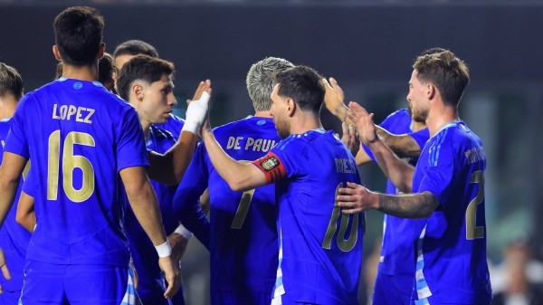 La Selección Argentina aplastó 6 a 0 a Puerto Rico en un amistoso internacional