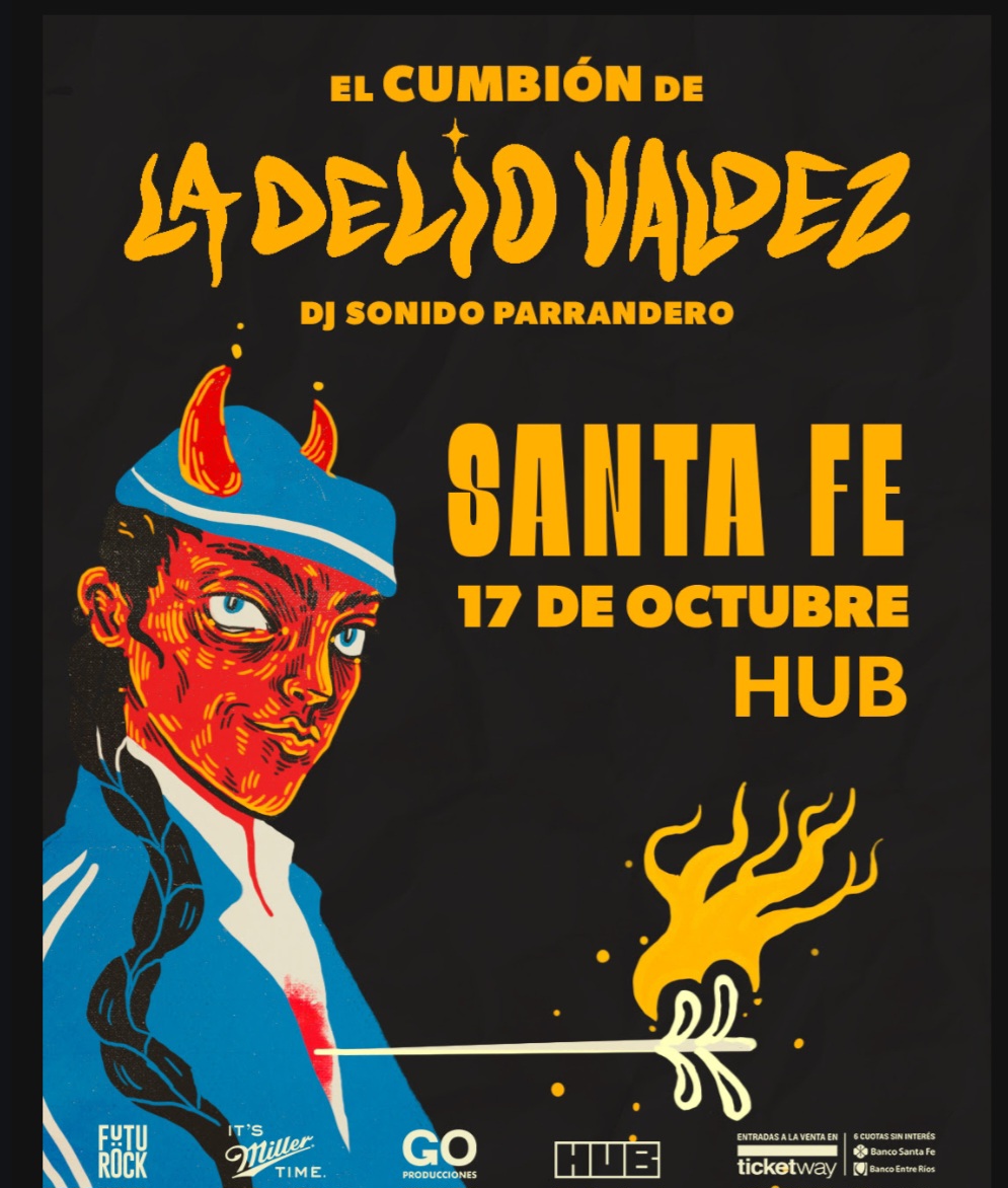 Últimas entradas: el cumbión de la Delio Valdez llega a Santa Fe presentando 