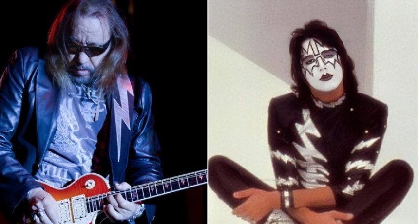 Muri&oacute; Ace Frehley, el legendario guitarrista de Kiss, a los 74 a&ntilde;os