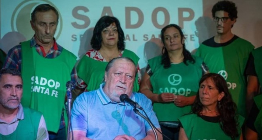 SADOP denunci&oacute; a la provincia ante la OIT por violar la libertad sindical