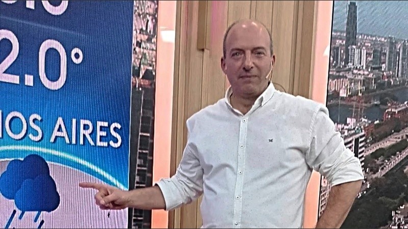 Muri&oacute; a los 58 a&ntilde;os Fernando Confessore, el hist&oacute;rico meteor&oacute;logo de TN