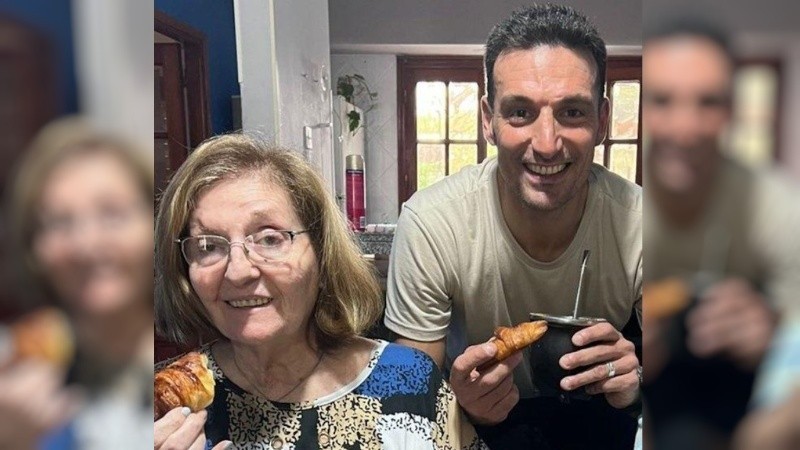 Muri&oacute; la madre de Lionel Scaloni