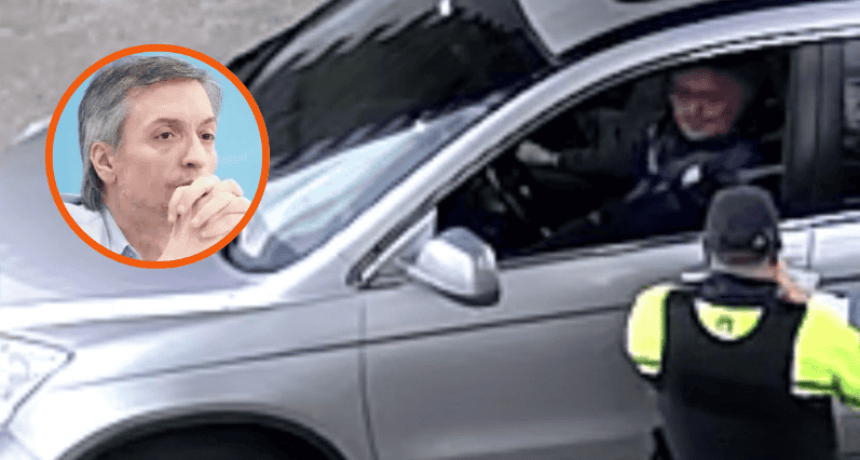Demoraron a M&aacute;ximo Kirchner en San Luis por circular en una camioneta con pedido de secuestro