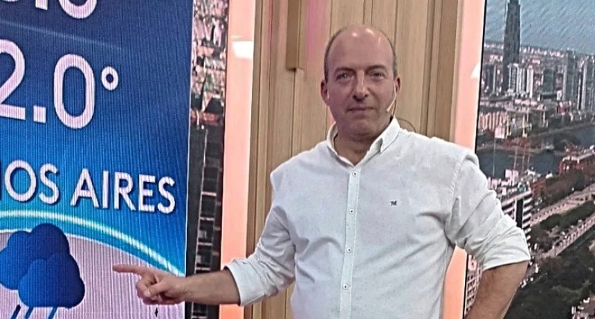 Muri&oacute; a los 58 a&ntilde;os Fernando Confessore, el hist&oacute;rico meteor&oacute;logo de TN