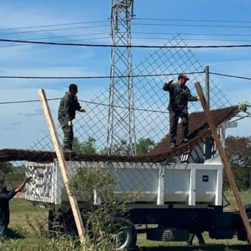 Santa Fe prepara un centro de evacuados en Alto Verde con 78 m&oacute;dulos habitacionales